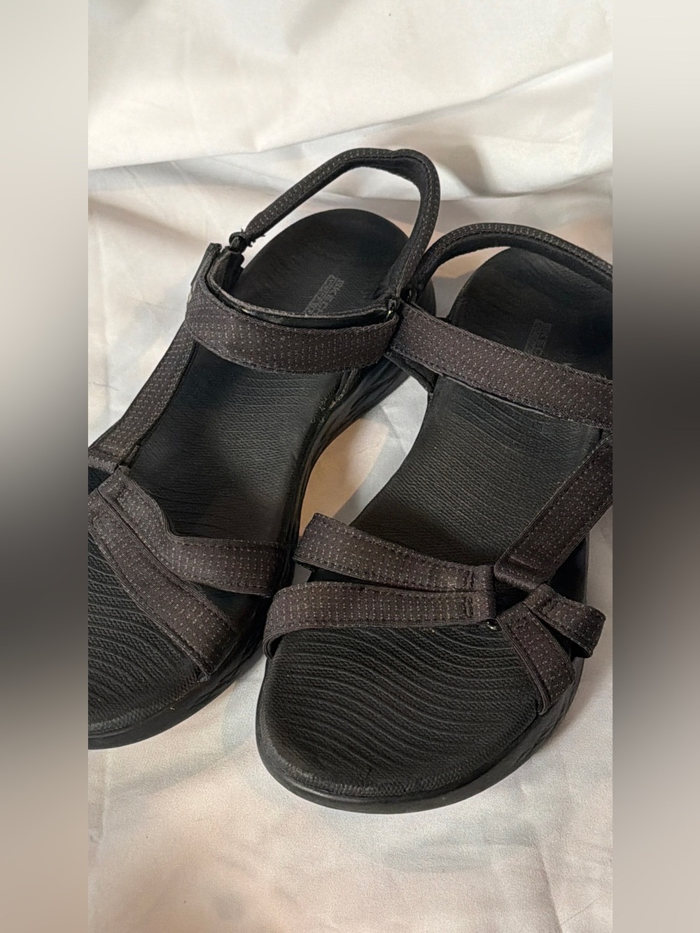 Skechers GO WALK Flex Sandal Womens Black Size 9 - Picture 2 of 7